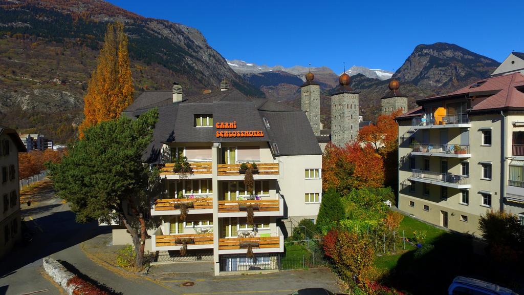 Schlosshotel - Self Check-In Hotel Brig Exterior photo